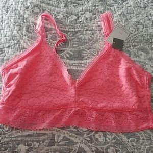 Pink bralette